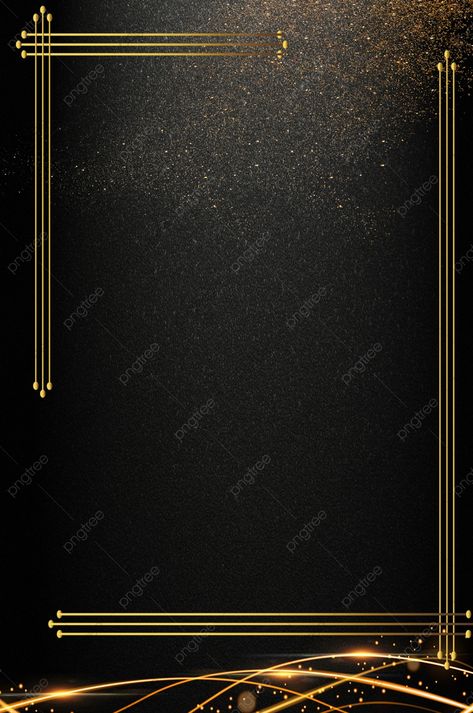 Black Gold Business Invitation Invitation Background Template, Black Gold, Business, Invitation Background Image for Free Download Blank Invitation Template Black And Gold, Black And Gold Invitations Template Free, Black And Gold Invitations, Gold And Black Background, Invitation Frames, Photoshop Backgrounds Backdrops, Gold Wedding Anniversary, Gold Foil Wedding Invitations, Template Black