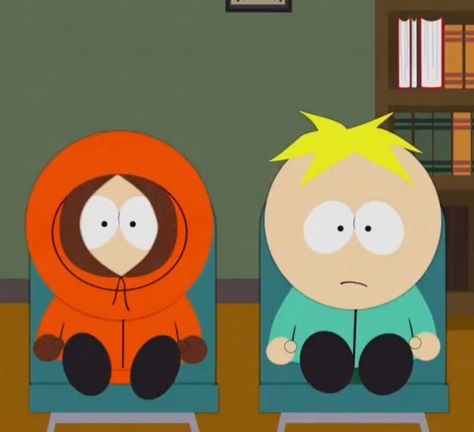 Kenny And Butters Matching Pfp, Chaos X Mysterion, Goofy South Park, Older Brother Aesthetic, South Park Base, Butters Kenny, Butters And Kenny, South Park Bunny, Kenny And Butters