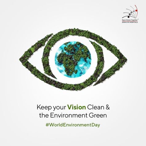 Optician Marketing, Happy World Environment Day, Food For Eyes, Social Media Advertising Design, Environment Day, World Environment Day, Day Wishes, Advertising Design, The Environment