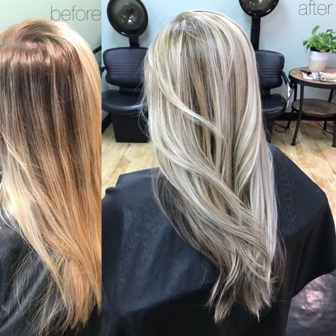 2017 hair trends from butter golden honey blonde to icy platinum bright light ashy white blonde hair color with lowlights #WomenHairColorDyes Highlights On Hair, White Blonde Hair Color, Champagne Blond, Ashy Blonde Hair, Hair Color 2017, 2017 Hair Trends, Honey Blond, Undercut Designs, Icy Blonde Hair