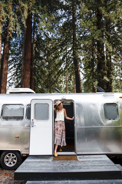 Autocamp Yosemite, Airstream Camping, Santa Barbara Hotels, Camping Projects, Airstream Living, Air Stream, Honeymoon Inspiration, Spa Inspired Bathroom, Russian River Valley