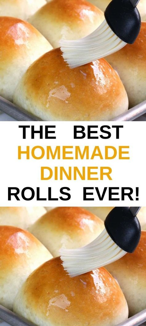 Best Homemade Dinner Rolls, Best Yeast Rolls, Cream Desserts Recipes, Jiffy Cornbread Recipes, Yeast Rolls Recipe, No Yeast Dinner Rolls, Yeast Bread Recipes, Homemade Dinner Rolls, Yeast Rolls