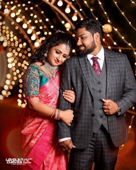 Couple photo Couple Photography Poses Reception, Wedding Reception Poses Indian, Wedding Couple Poses Photography Photo Shoot, Post Wedding Stills, Couple Poses For Reception, Reception Poses Couple, Wedding Reception Photoshoot, Sangeet Couple Poses, Couple Stills For Photo Shoot