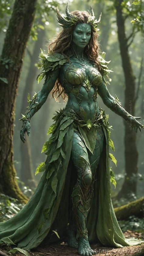 Dryad Costume, Movie Bloopers, Faery Art, Fantasy Figures, Fantasy Images, Dungeons And Dragons Characters, Mythical Creatures Art, Fairy Art, Fantasy Inspiration