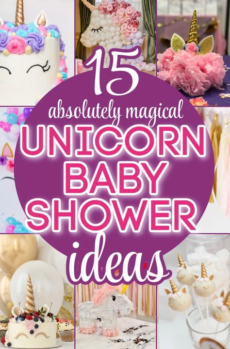 Unicorn Baby Shower Ideas, Unicorn Table Decorations, Unicorn Centerpieces, Raindrop Baby Shower, Unicorn Party Hats, Unicorn Baby Shower Theme, Unicorn Baby Shower Decorations, Unicorn Party Ideas, Unicorn Cake Pops