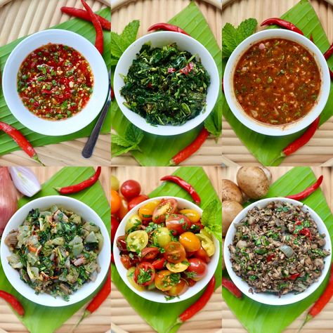 PEPPER DIPS: 6 Of My Favorite Peppers Dips - C.HerCreations Thai Dipping Sauce, Culture Recipes, Hmong Culture, Hmong Food, Roasted Shallots, Thai Chili Pepper, Lemongrass Chicken, Pepper Dip, Pepper Sauce Recipe