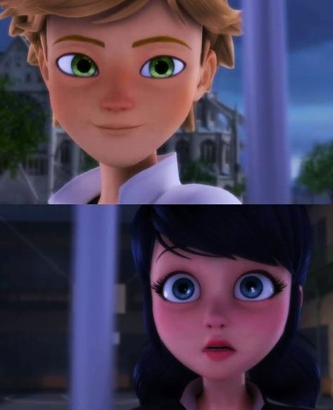 She Likes Him, He Likes Her, Adrian And Marinette, Miraculous Ladybug Fanfiction, Marinette Dupain Cheng, Miraculous Characters, Adrien Agreste, Tv Couples, Cat Noir