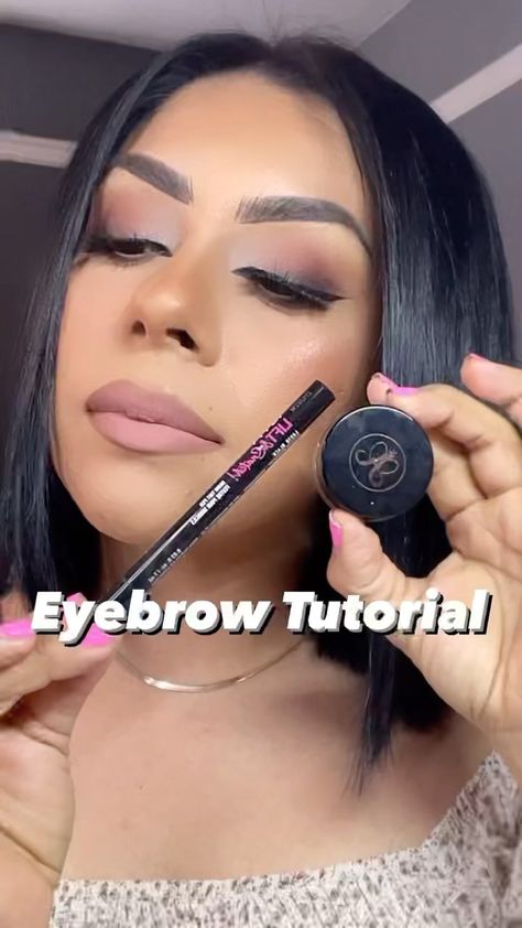 Nyx Eyebrow Pen, Brow Pen Tutorial, Eyebrow Pomade Tutorial, Brow Pomade Tutorial, Fill In Sparse Eyebrows, Ombre Eyebrows, Sparse Eyebrows, Precisely My Brow Pencil, Sparse Brows