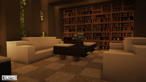 #foryou #fun #games #minecraft #aesthetic #caffe Office In Minecraft, Minecraft Lab Interior, Big Living Room Ideas Open Concept, Minecraft Meeting Room, Minecraft Fantasy Interior, Minecraft Lounge Room, Library Minecraft Ideas, Minecraft Office Ideas, Office Minecraft