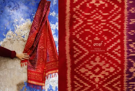 Buy Single Ikat gujarati Patola Silk Dupatta online Ikkat Dupatta, Big Pockets, Silk Dupatta, Big Sky, No Way, Sprouts, Blouse Designs, Soil, Roof