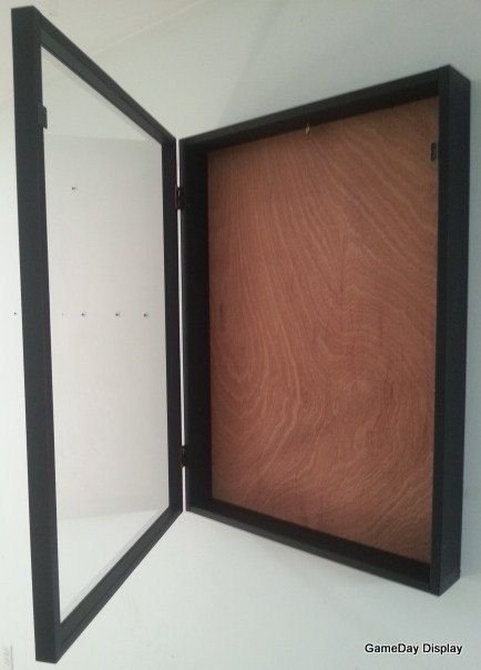 Jiu Jutsu, Jersey Display Case, Shadow Box Display Case, Jersey Display, Diy Shadow Box, Framed Jersey, Wall Mounted Cabinet, Household Furniture, Small Wood Projects