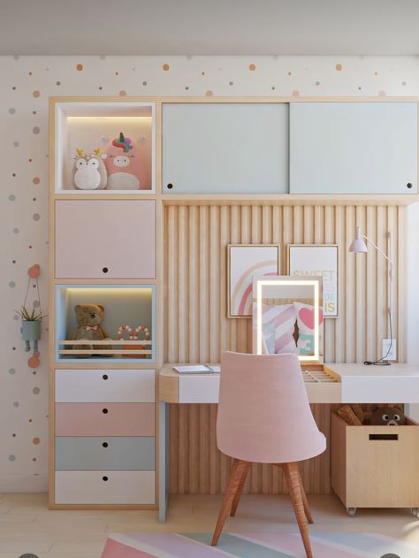 Girls room desk