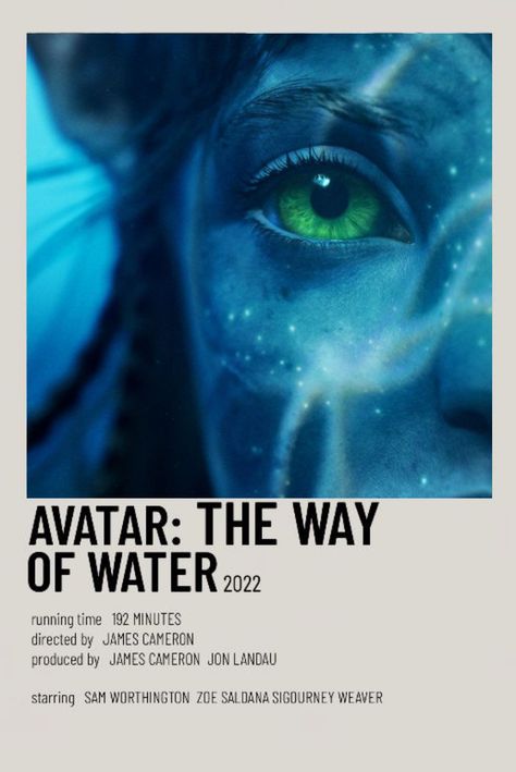 Movie Character Posters, Avatar 2 Movie, Avatar Poster, Film Polaroid, Movie Card, Iconic Movie Posters, Film Posters Minimalist, Posters Minimalist, Avatar The Way Of Water