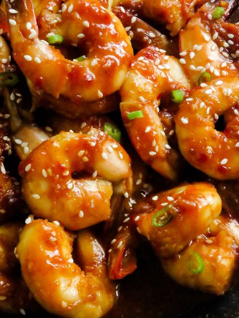 Shrimp Teriyaki Stir Fry, Shrimp Teriyaki, Frozen Shrimp Recipes, Sweet Teriyaki Sauce, Stir Fry Shrimp Recipes, Sweet Chili Shrimp, Teriyaki Shrimp, Teriyaki Stir Fry, Best Shrimp Recipes