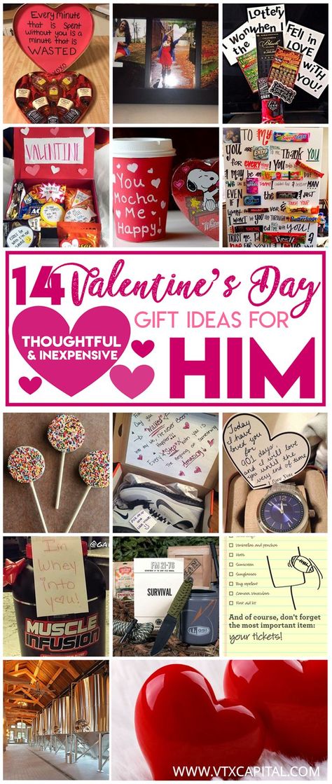 14 Cute Valentines Day Gifts for Him #diy #valentinesday #valentinesdaygiftideas Gifts For Him Diy, Valentines Day Gifts For Him Husband, Romantic Diy Gifts, Cheap Valentines Day Gifts, Valentines Day Gifts For Him Boyfriends, Diy Valentines Day Gifts For Him, Houses Modern, Valentine's Day Gifts For Him, Romantic Gifts For Him