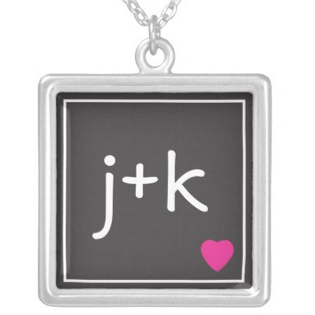 Initial Love Necklace Add your initial along with the one you love. Customizable font and font color. Initial Love Necklace by necklaceshoppe Check out other Initial Necklaces at zazzle.com #initial #necklace #boyfriend #and #girlfriend #necklaces #monogram #monogram #necklaces #fun #trendy #bright #black #white #pink #love #love #necklaces #relationship #dating #miscellaneous... J Letter Images, Boyfriend Initials, Hot Necklaces, Diamond Circle Pendant, Dainty Pendant, Circle Diamond, Art Posters, Love Necklace, Circle Pendant