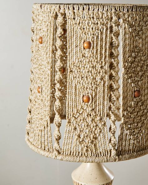 macrame table lamp shades - Google Search Macrame Table Lamp, Macrame Kitchen, Macrame Lamp Shade, Square Lamp Shades, Macrame Lamp, Macrame Table, Diy Lamp Shade, Table Lamp Shades, Lamp Shades