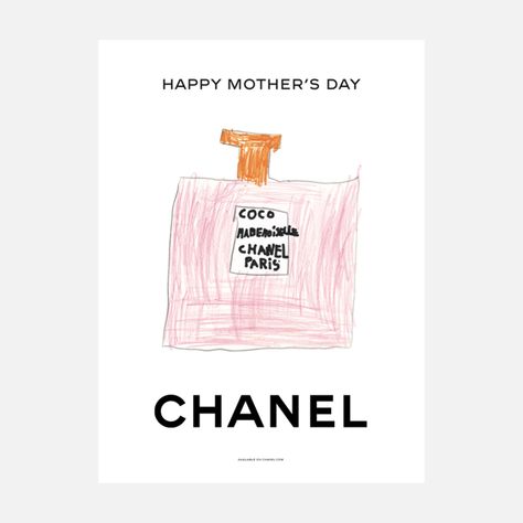 Chanel Mothers Day Campaign, Chanel Graphic Design, Mother’s Day Campaign, Chanel Mothers Day, Parsons Challenge, Mothers Day Graphics, Mothers Day Campaign, Mothers Day Advertising, Bad Graphic Design