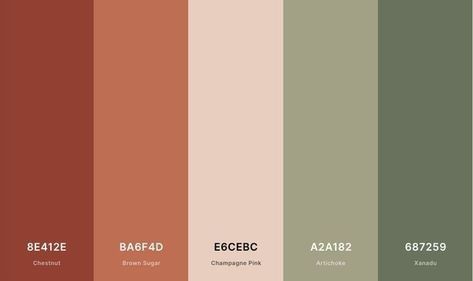 Apricot Walls Living Room, Palette Couleur Terracotta, Sage Color Palette, Terracotta Color Palette, Color Terracota, Curated Home, Deco Salon, Pastel Palette, Sage Color