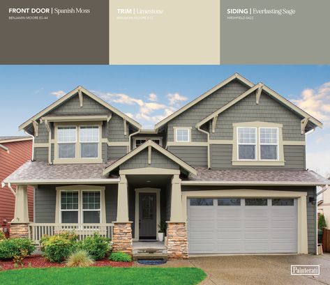 Earth Tone Exterior House Colors, Sherwin Williams Exterior House Colors, Paint Pallets, Outside Paint, Exterior House Paint Color Combinations, Brown Brick, Exterior Paint Color, House Color, Paint Companies