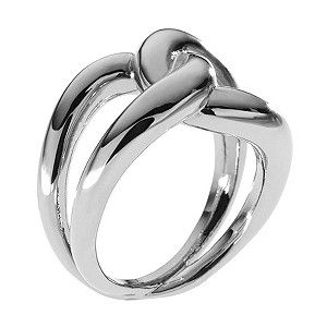 Ernest Jones - Michael Kors stainless steel interlocking ring size O Sac Michael Kors, Michael Kors Ring, Outlet Michael Kors, Love Knot Ring, Cheap Michael Kors, Michael Kors Outlet, Twist Ring, Knot Ring, Love Knot