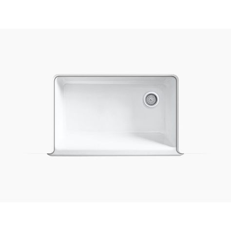 K-6489-0,FP,58 Kohler Whitehaven® Self-Trimming 36" L x 22" W Farmhouse Kitchen Sink & Reviews | Wayfair Apron Kitchen Sink, Apron Front Kitchen Sink, Front Kitchen, Cabinet Faces, Laminate Counter, Apron Sink Kitchen, Farmhouse Kitchen Sink, Farmhouse Apron, Apron Sink