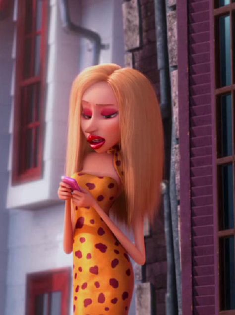 Despicable Me - Shannon (Kristen Schaal) is Jillian's superficial friend that Gru dons a wig and goes on a date with her. Blonde Animated Characters, Despicable Me Characters, Breathless 1960, Mommy 2014, Dishonest People, Despicable Me Costume, Blonde Hair Characters, Kristen Schaal, Minion Characters