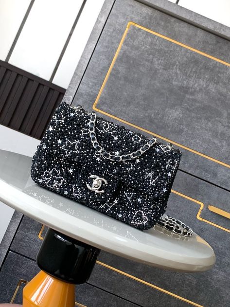 Limited Edition Bag, A Dream Come True, Sophisticated Design, Black Canvas, Dream Come True, A Dream, Blending, Limited Edition, Chanel