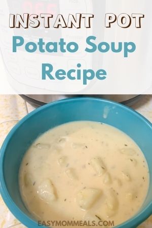 Potato soup is a classic comfort food recipe...but it takes so long to make. Speed it up with this delicious Instant Pot potato soup recipe. With your Instapot your dinner will be ready in under 30 minutes. Easy and simple dinner idea. #potatosoup #instantpot #instapot #dinnerrecipe Potato Soup Pressure Cooker, Old Fashioned Potato Soup, Instant Pot Potato Soup, Creamy Potato Soup Recipe, Best Potato Soup, Meals Without Meat, Soup Instant Pot, Cream Of Potato Soup, Potato Soup Easy