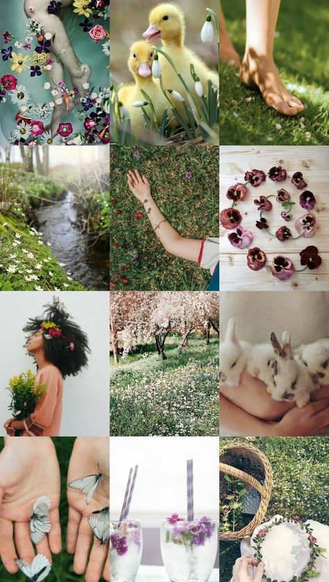 Spring Equinox Wallpaper, Spring Aesthetic Moodboard, Spring Equinox Aesthetic, Equinox Aesthetic, Witchy Spring, Spring Equinox Ritual, Seelie Court, Spring Nails 2020, Spring Feeling