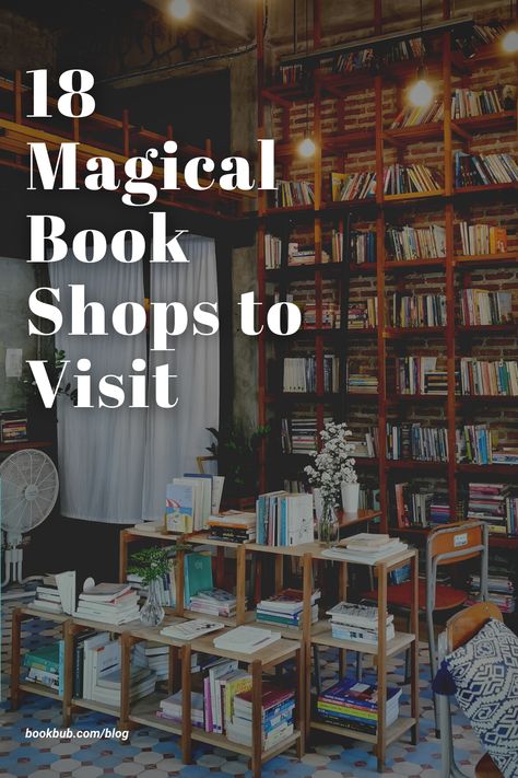 These cute bookstores across the United States and Europe area all worth a visit! #books #bookstore #bookshop Coolest Bookstores In The Us, Book Shop Design Ideas, Modern Bookstore Design, Best Bookstores In America, Cool Book Stores, Europe Bookstore, Bookstore Design Interior, Book Stores Aesthetic, Dreamy Bookstore