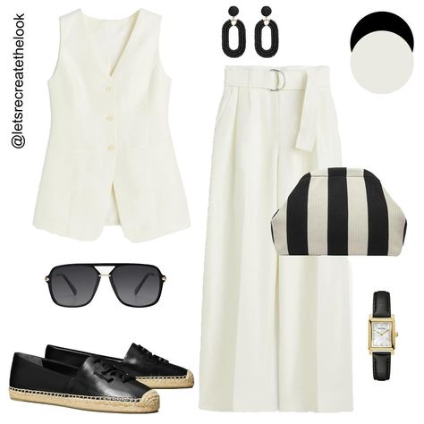 White Linen Blend Suiting - 8 Outfit Ideas 🤍🖤 Mixing and matching with easily interchangeable suiting pieces. Gotta love it when the brand/store does the heavy lifting for you. By this I mean, offering the matching, pants, shorts, blazer and vest. I mean the styling options are vast! But I kept it simple using only a few pieces, just to show how even the smallest change, gives you another outfit/look. Imagine adding your fave pair of denim into the mix paired with the blazer and then the vest... Outfit Ideas Everyday, Heavy Lifting, Outfit Look, Matching Pants, Everyday Outfit, Brand Store, Old Money, White Linen, Everyday Outfits