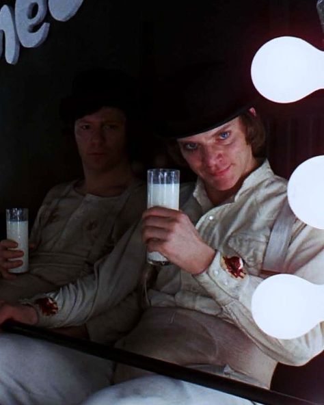 Clockwork Orange Film, Alex Delarge, A Clockwork Orange, Clockwork Orange, Stanley Kubrick, Foto Vintage, Great Films, Sci Fi Movies, Film Serie