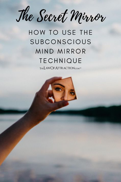 Pioneered by Joe Vitale (one of the expert teachers in Law of Attraction movie “The Secret”), the Secret Mirror technique is all about moving past your old limiting beliefs. This guide will help you understand how you can use this approach to improve all aspects of your life. Mirror Technique Law Of Attraction, Laws Of Attraction Movie, Mirror Therapy, Joe Vitale, Mind Diet, Prosperity Affirmations, Angel Jimin, Simple Exercise, Affirmative Action