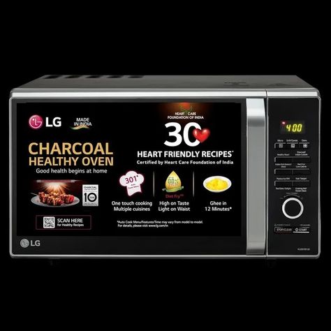 LG 28L Charcoal Convection Microwave Oven with Intellowave & Charcoal Technology (Black) MRP: ₹24,299.00 (Save ₹5,309, 21.85% off) Offer Price - ₹18,990 /- Click the link to buy https://extp.in/sGwnhj Join me on Pinterest to explore more amazing products in exciting prices. https://in.pinterest.com/arogyaproducts/ #ConvectionMicrowaveOven #IntellowaveTechnology #CharcoalTechnology #LGAppliances #KitchenAppliances #BlackKitchen #SmartKitchen #CookingInnovation #LGOven #MicrowaveTechnology... Convection Microwave Oven, Convection Microwave, Microwave Convection Oven, Best Oven, Sub Sandwiches, Pasteurizing Milk, Smart Kitchen, Easy Meal Prep, Microwave Oven