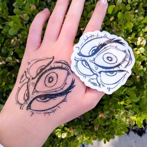 Lots of Eyes Temporary Tattoos // Creepy Grunge Aesthetic | Etsy Spooky Eye Tattoo, Cool Scary Tattoos, Lots Of Eyes Drawing, This Body Is Temporary Tattoo, Creepy Eyes Tattoo, Tattoos Of Eyes, 3 Eyes Tattoo, Creepy Butterfly Tattoo, Tattoo Ideas Eyes