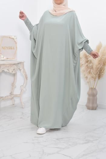 Abaya papillon - abaya femme musulmane abaya moderne - Neyssa Shop - Neyssa Boutique Abaya For Hajj, Abaya Outfit Ideas, Abaya Modern Style, New Abaya Designs, Modern Islamic Clothing, Hijab Trend, Top Ootd, Modern Abaya, Abaya Outfit