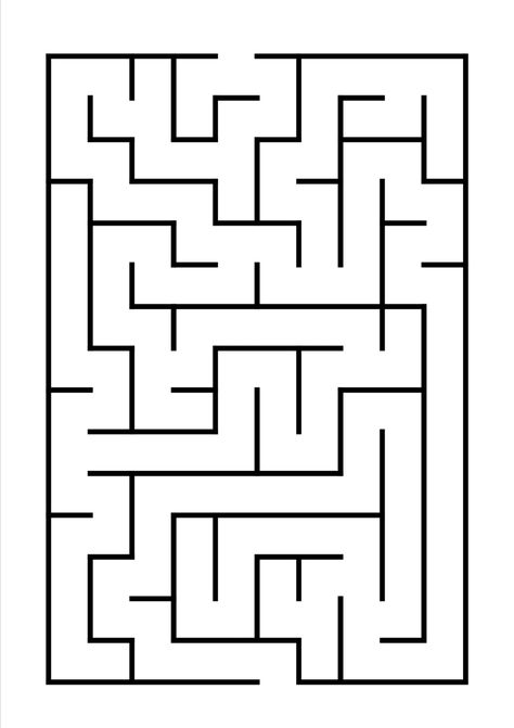 1000 Maze Puzzle Pages ready to be print and solve. Exercise your brain and train your problem-solving skills with these fun maze puzzles! Maze Ideas, Maze Printable, Handmade Games, Maze Worksheet, Printable Mazes, Marble Maze, Diy Fidget Toys, Maze Design, Busy Activities