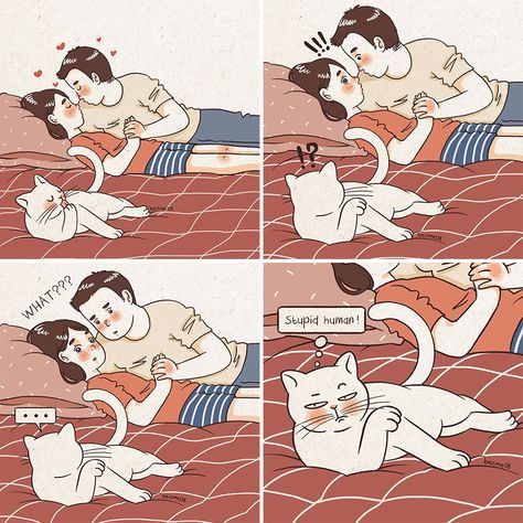 Haidar Ali, Loving Boyfriend, Parenting Comics, Romantic Comics, Relationship Comics, Being In A Relationship, Kitten Images, Making People Happy, Cute Couple Comics