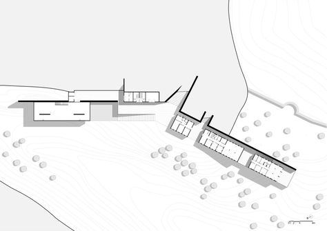 Volubilis Visitor Center - Kilo Architectures - Plan Master Thesis, Model Sketch, Architectural Competition, Site Plans, Architecture Graphics, Architecture Student, Visitor Center, Architecture Presentation, Archaeological Site