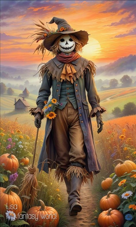 Ink Reference, Halloween Monsters, Halloween Scarecrow, Fantasy Portraits, Halloween Monster, Amazing Art Painting, Halloween Pictures, Samhain, Video Clips