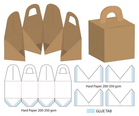 Box template die cut Vectors, Photos and PSD files | Free Download Packaging Nets, Box Packaging Templates, Packaging Die Cut, Paper Bag Design, Packaging Template Design, Packaging Template, Flat Icons Set, 3d Craft, Box Packaging Design