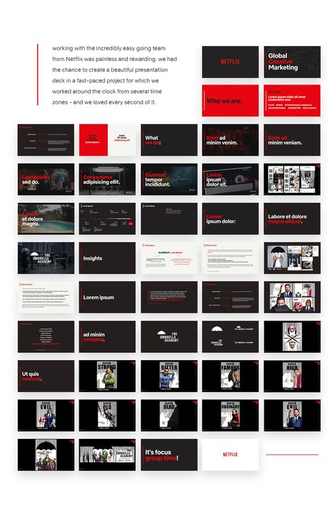 Behance :: Search Netflix Presentation Design, Netflix Layout Design, Netflix Inspired Ppt Template, Netflix Ppt Template, Netflix Layout, Netflix Powerpoint Template, Netflix Branding, Netflix Design, Apple Keynote