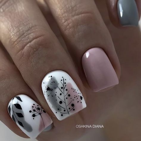 Unghie Nail Art, Art Designs Ideas, Subtle Nails, Minimal Nails, Short Acrylic Nails Designs, Classy Nails, Chic Nails, Fancy Nails, Short Acrylic Nails