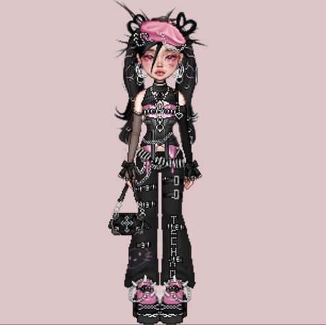 Acubi Everskies, Everskies Black, Rave Outfits Diy, Everskies Characters, Cartoon Photos, Ur Mum, Character Female, Dti Hacks, Everskies Outfits