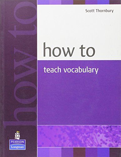 How to Teach Vocabulary How To Teach Vocabulary, Esl Vocabulary Activities, Teach Vocabulary, English Learning Books, Vocabulary Book, Learn English Speaking, Teaching High School English, English Grammar Book, Esl Vocabulary