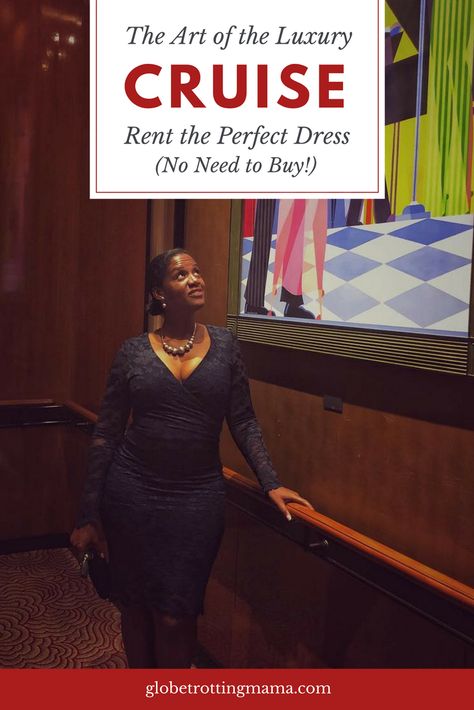 Booked a bucket list worthy luxury cruise and now have no idea what to wear for all of those formal nights and dinner shows? I may have just the solution for you! While recently traveling aboard the Queen Mary 2 in Asia, I rented several dresses instead of blowing my entire budget by buying them. Fashion tips for luxury cruise ship travel around the world. | Globetrotting Mama Travel and Parenting Blog #Fashion #Travel #Cruise #CruiseTravel #LuxuryTravel #TravelTips FashionTips #Fashionista Scarlet Lady Cruise Ship, Virgin Voyages Valiant Lady, Virgin Voyages Cruise Valiant Lady, Virgin Cruises Valiant Lady, Queen Mary 2 Cruise, The Queen Mary Ship, Cunard Queen Mary 2, Queen Mary Ii, Ship Travel