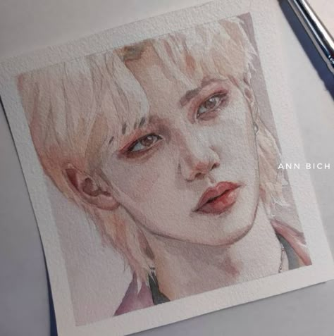 Watercolour Inspiration, Kpop Drawings, Anime Drawings Tutorials, Watercolor Drawing, Beautiful Drawings, Book Art Drawings, Dream Art, Art Tutorials Drawing, For The