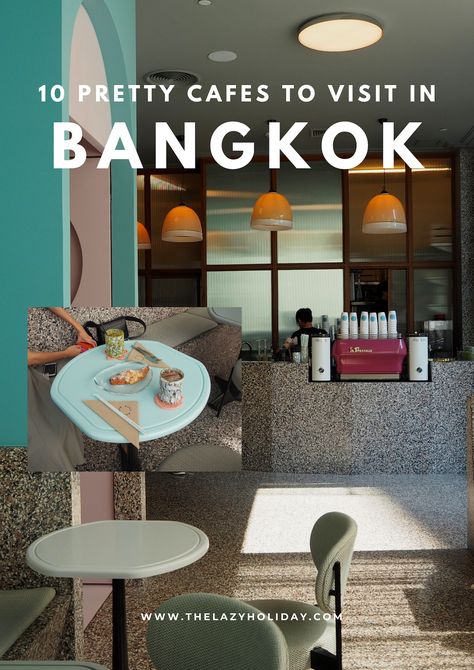 Bangkok Itinerary, Unique Cafe, Take It Slow, Bangkok Travel, Vientiane, Holiday Guide, Southeast Asia Travel, The Tourist, Cool Cafe