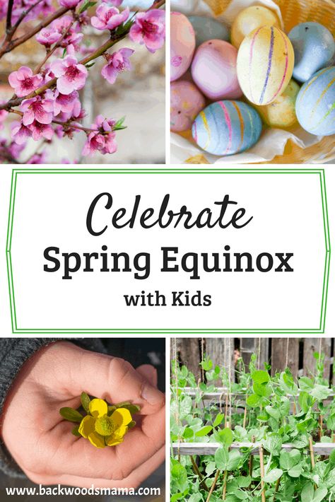 7 Fun Ways to Celebrate Spring Equinox with Kids – Backwoods Mama How To Celebrate Spring Solstice, Spring Equinox Activities For Kids, Spring Equinox Traditions, Ostara With Kids, Spring Equinox Crafts For Kids, Ostara Crafts For Kids, Ostara For Kids, Ostara Activities, Spring Equinox Activities